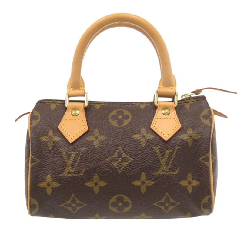 Louis Vuitton Monogram Mini Speedy HL Brown Very good condition - Front View