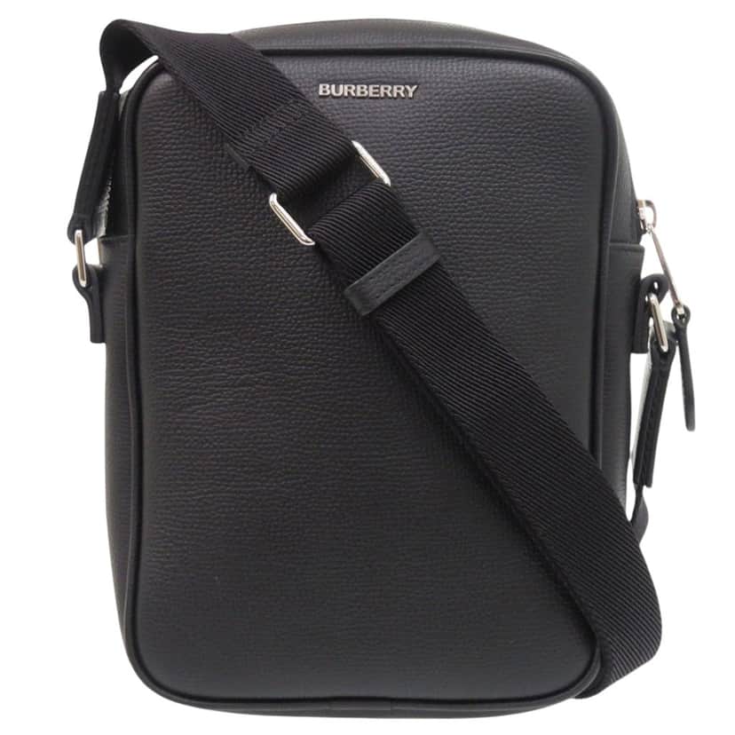 Burberry Leather Paddy Crossbody Black Leather Very good condition - Front View