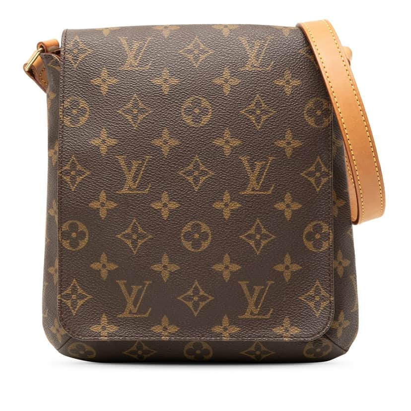 Louis Vuitton Monogram Musette Salsa PM Short Strap Brown Very good condition - Front View