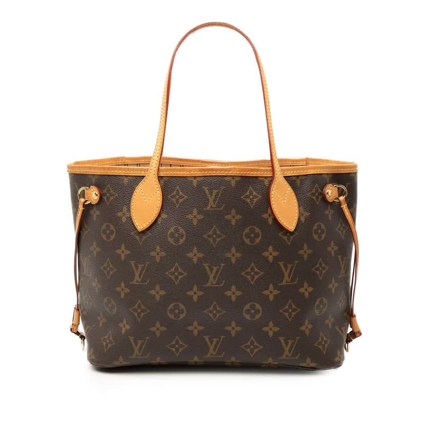 Louis Vuitton Monogram Neverfull PM Brown Very good condition - Front View