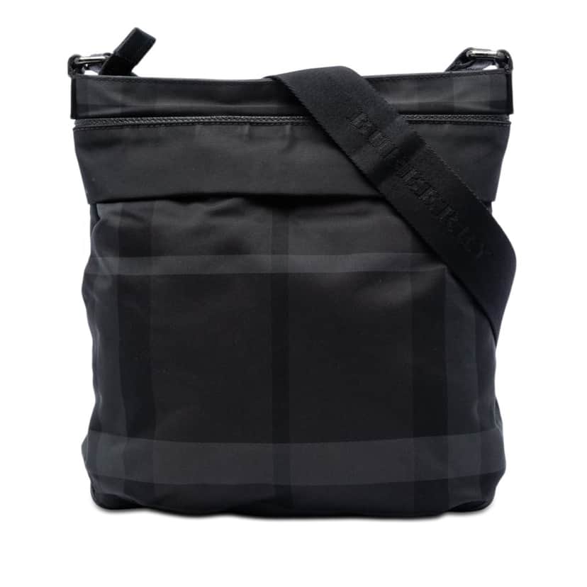 Burberry Smoke Check Nylon Crossbody Other Very good condition - Front View