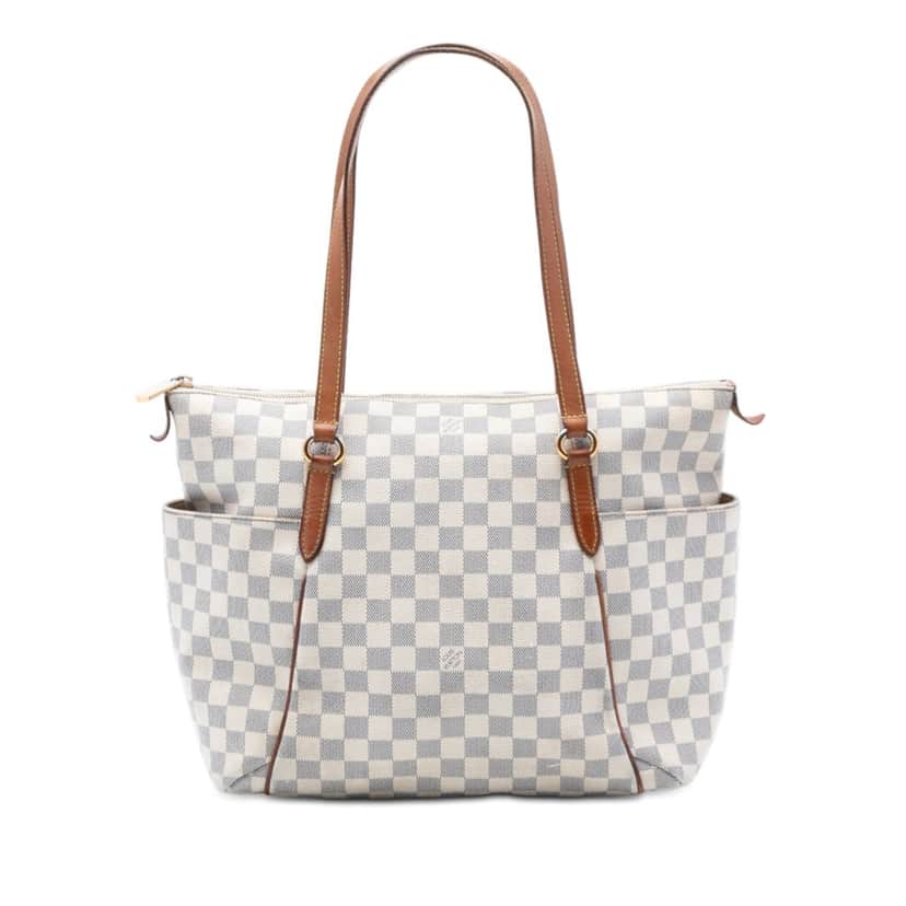 Louis Vuitton Damier Azur Totally MM White Very good condition - Front View
