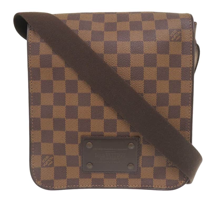 Louis Vuitton Damier Ebene Brooklyn PM Brown Very good condition - Front View
