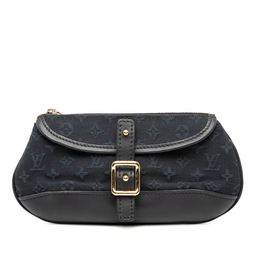 Louis Vuitton Monogram Mini Lin Anne Sophie Pouch Blue Very good condition - Front View