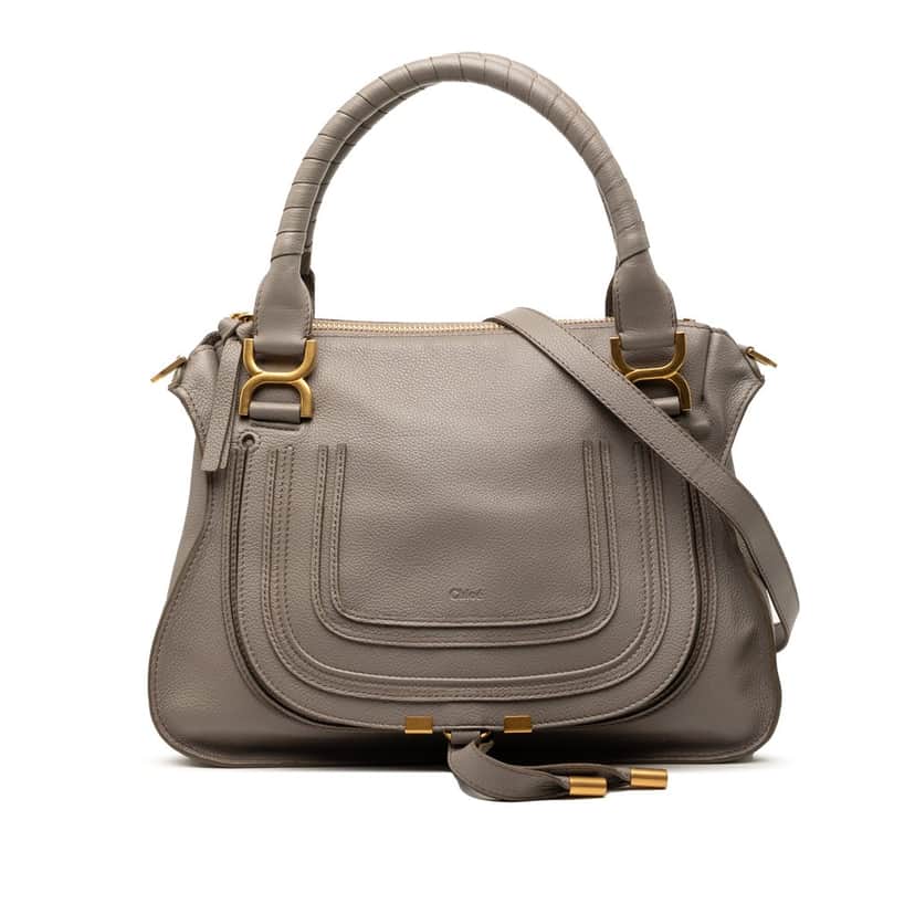 Chloé Medium Leather Marcie Satchel Other Leather Very good condition - Front View