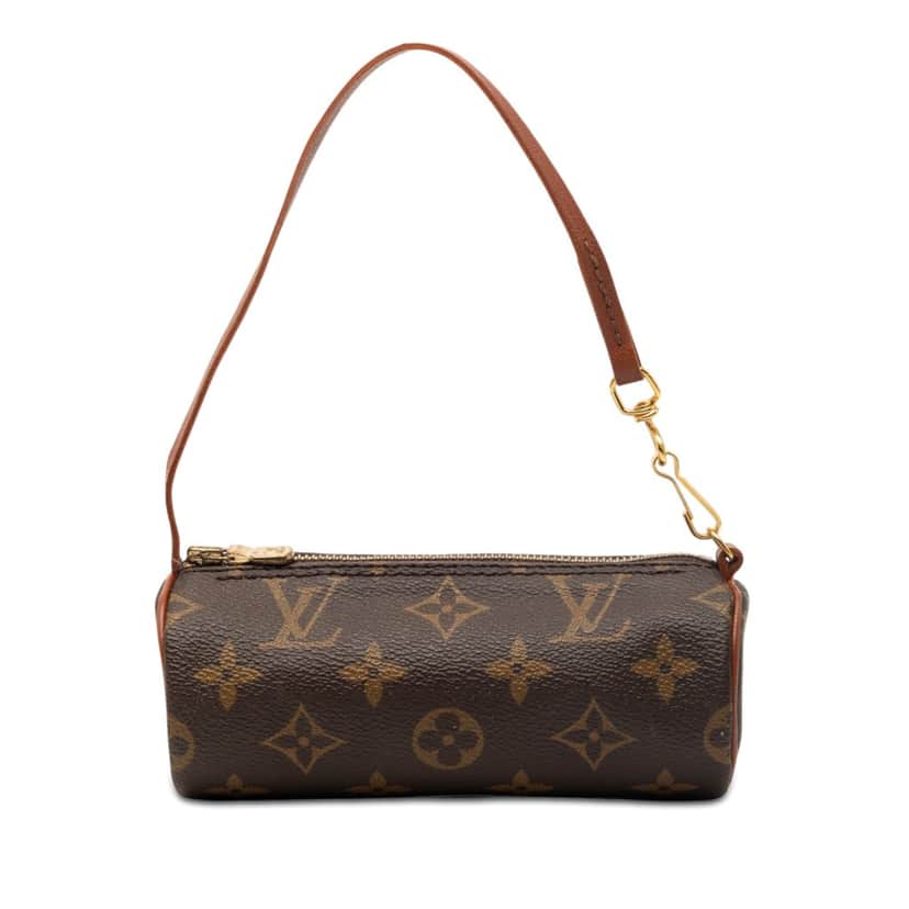 Louis Vuitton Monogram Papillon Pochette Brown Very good condition - Front View