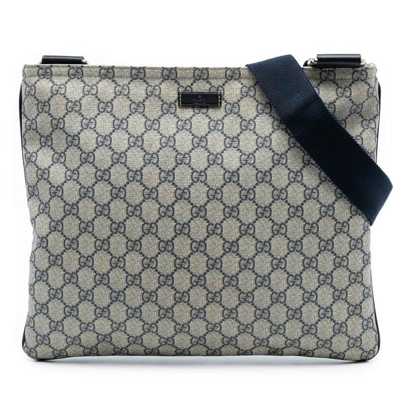 Gucci GG Supreme Crossbody Beige Very good condition - Front View