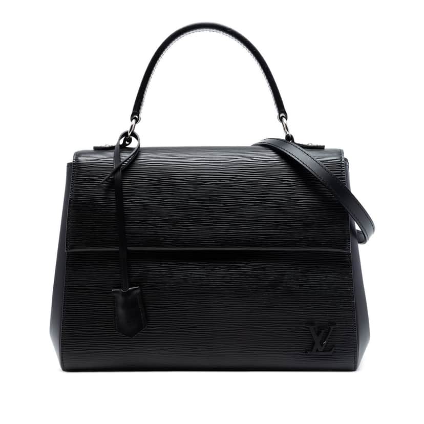 Louis Vuitton Epi Cluny MM Black Leather Very good condition - Front View