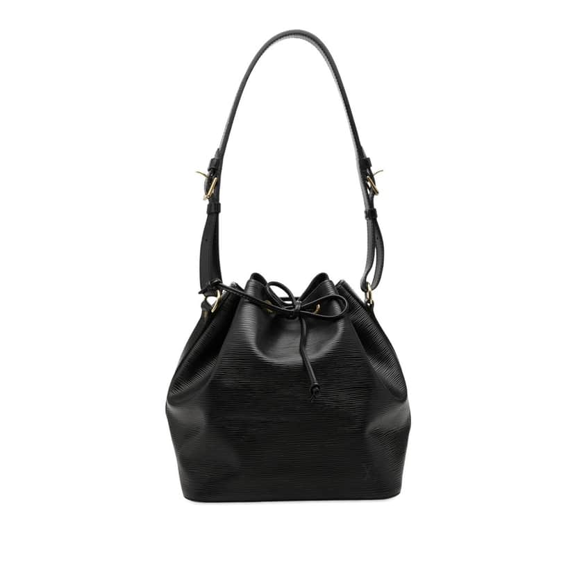 Louis Vuitton Epi Petit Noe Black Leather Very good condition - Front View