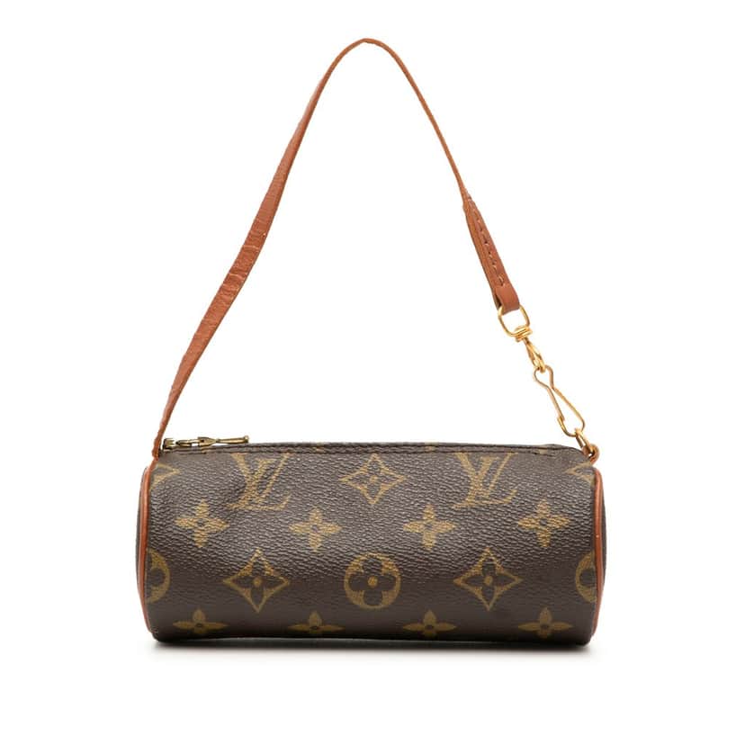 Louis Vuitton Monogram Papillon Pochette Brown Very good condition - Front View