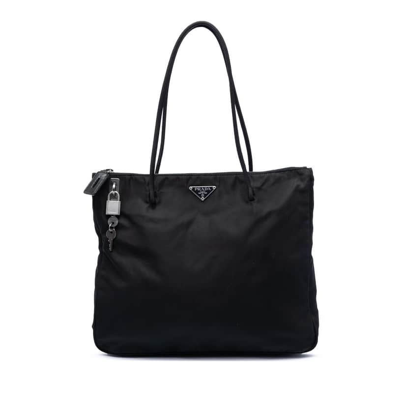 Prada Tessuto Tote Black Very good condition - Front View