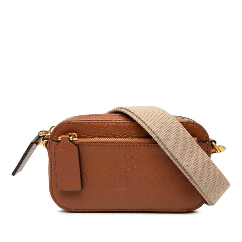 Valentino Grained Calfskin Identity Convertible Belt Bag