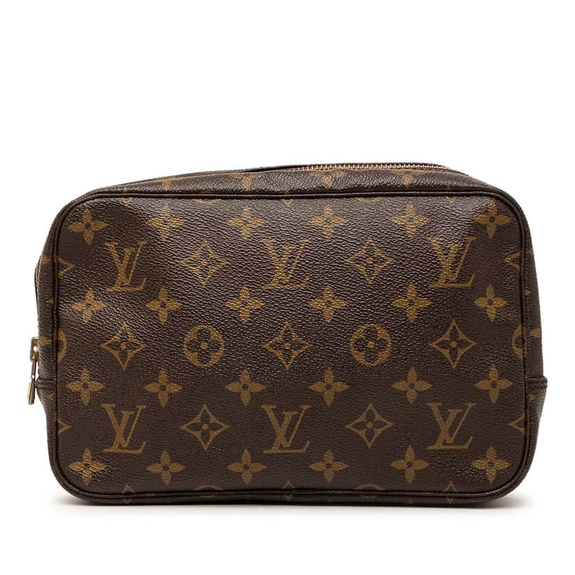 Louis Vuitton Monogram Trousse Toilette 23 Brown Very good condition - Front View