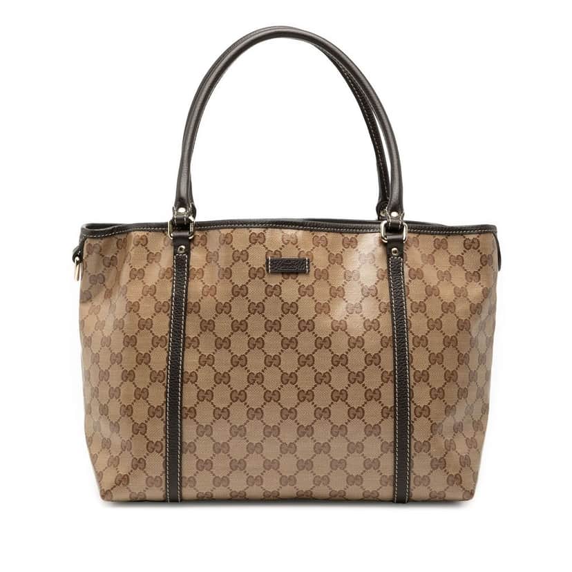 Gucci GG Crystal Joy Tote Beige Very good condition - Front View