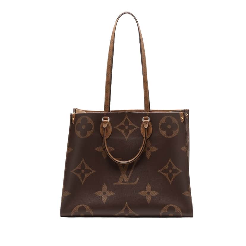 Louis Vuitton Monogram Reverse Giant OnTheGo GM Brown Very good condition - Front View