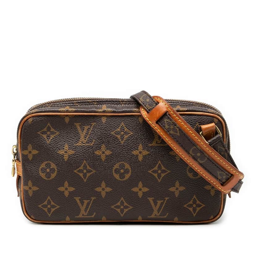 Louis Vuitton Monogram Pochette Marly Bandouliere Brown Very good condition - Front View