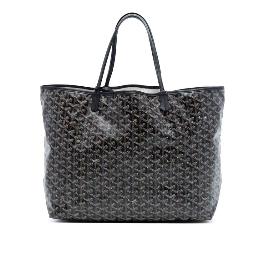 Goyard Goyardine Saint Louis GM Black Never worn, with tag - Front View