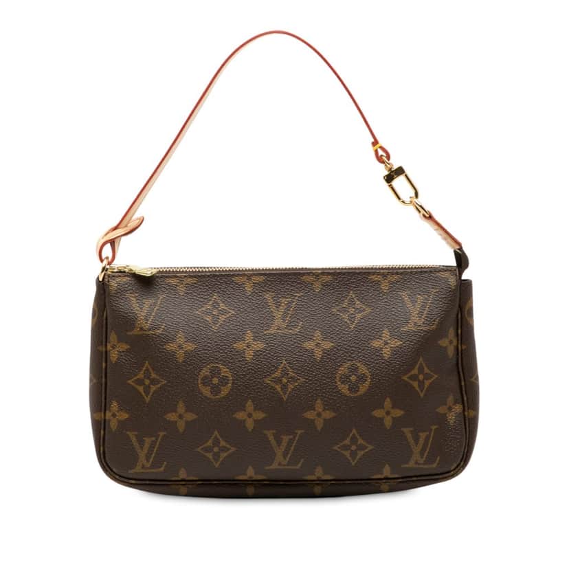 Louis Vuitton Monogram Pochette Accessoires Brown Very good condition - Front View