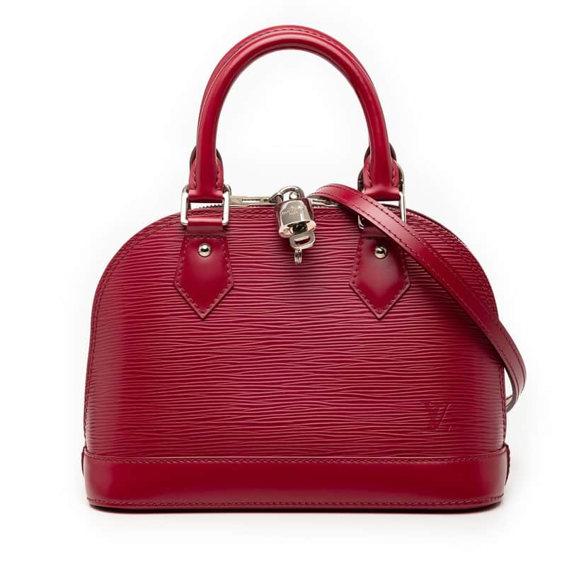 Louis Vuitton Epi Alma BB Pink Leather Very good condition - Front View