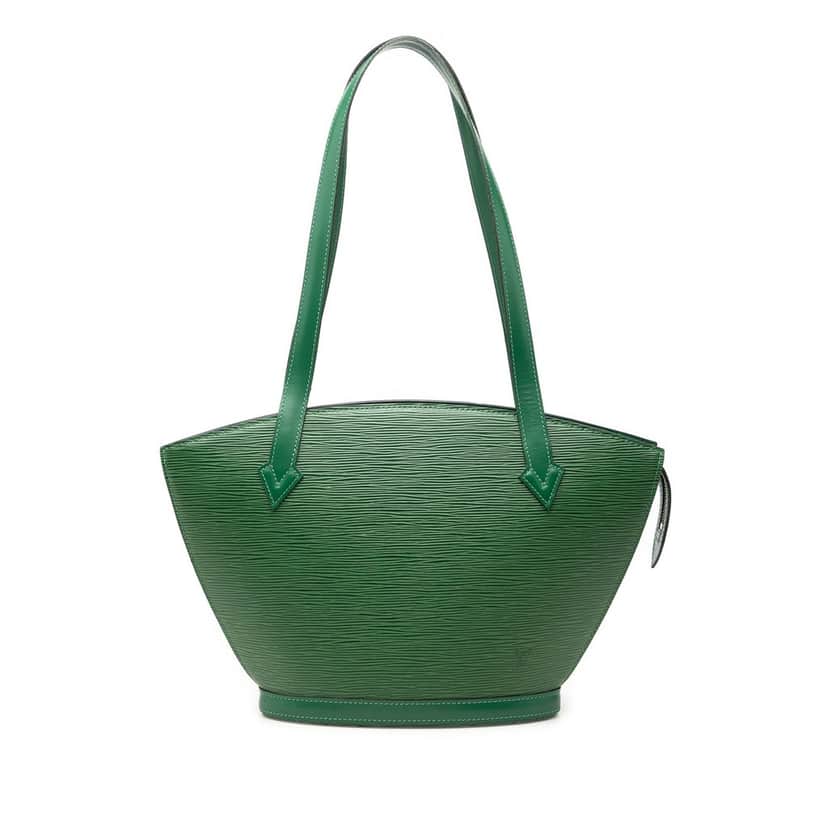 Louis Vuitton Epi Saint Jacques PM Long Strap Green Leather Very good condition - Front View