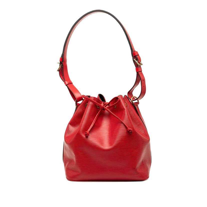 Louis Vuitton Epi Petit Noe Red Leather Very good condition - Front View