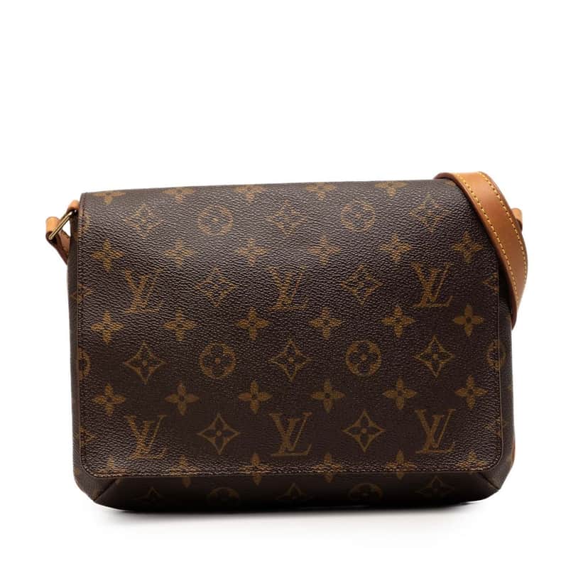 Louis Vuitton Monogram Musette Tango Long Strap Brown Very good condition - Front View