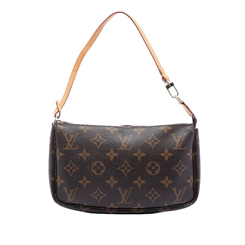 Louis Vuitton Monogram Pochette Accessoires Brown Very good condition - Front View