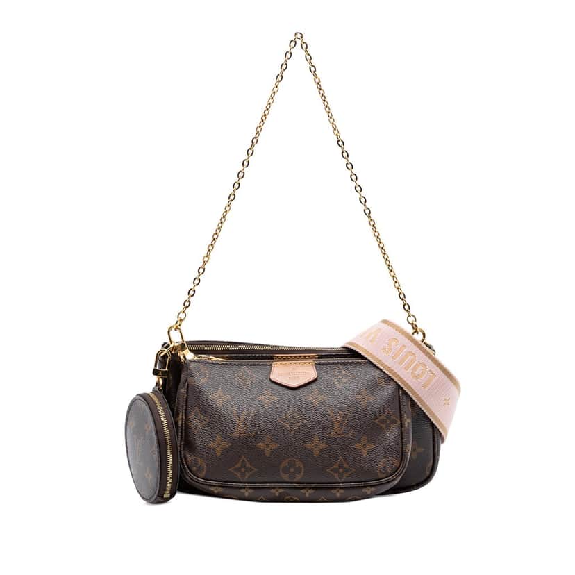 Louis Vuitton Monogram Multi Pochette Accessoires Brown Very good condition - Front View