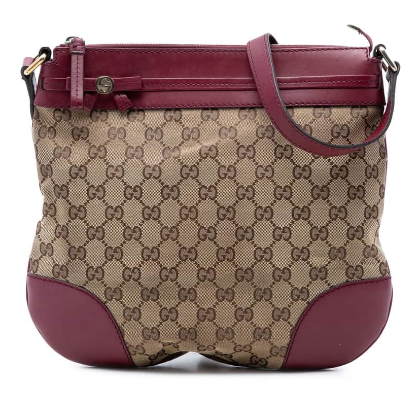 Gucci GG Canvas Mayfair Crossbody Beige Very good condition - Front View