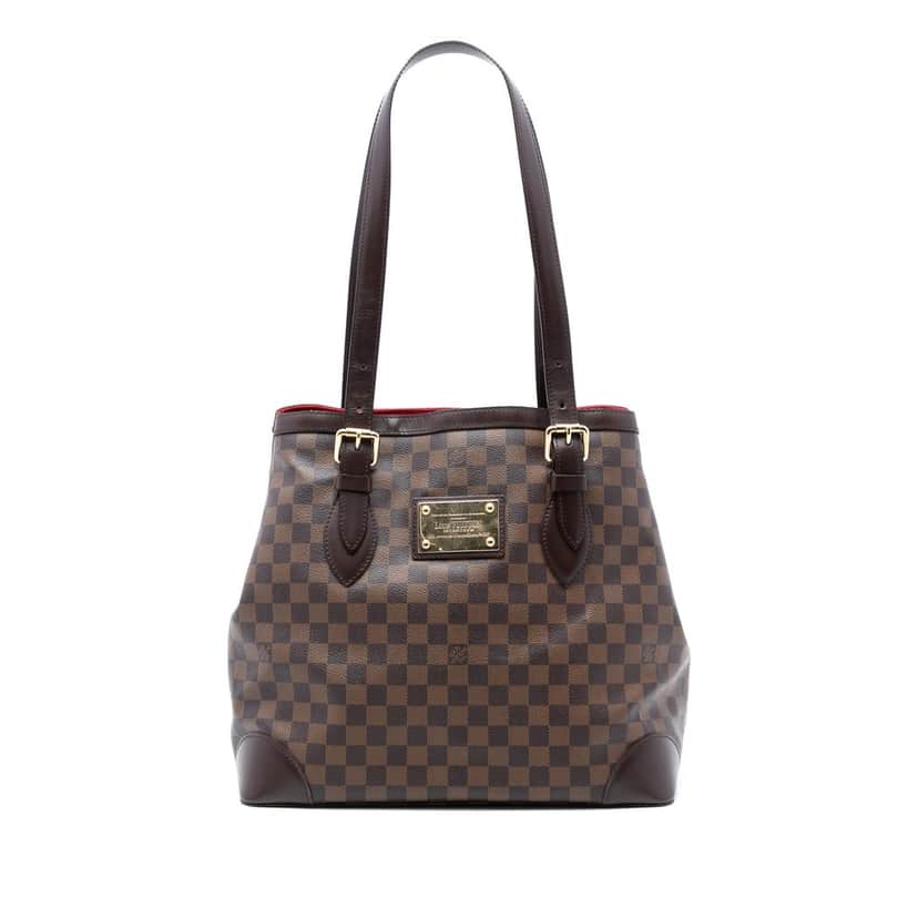 Louis Vuitton Damier Ebene Hampstead GM Brown Very good condition - Front View