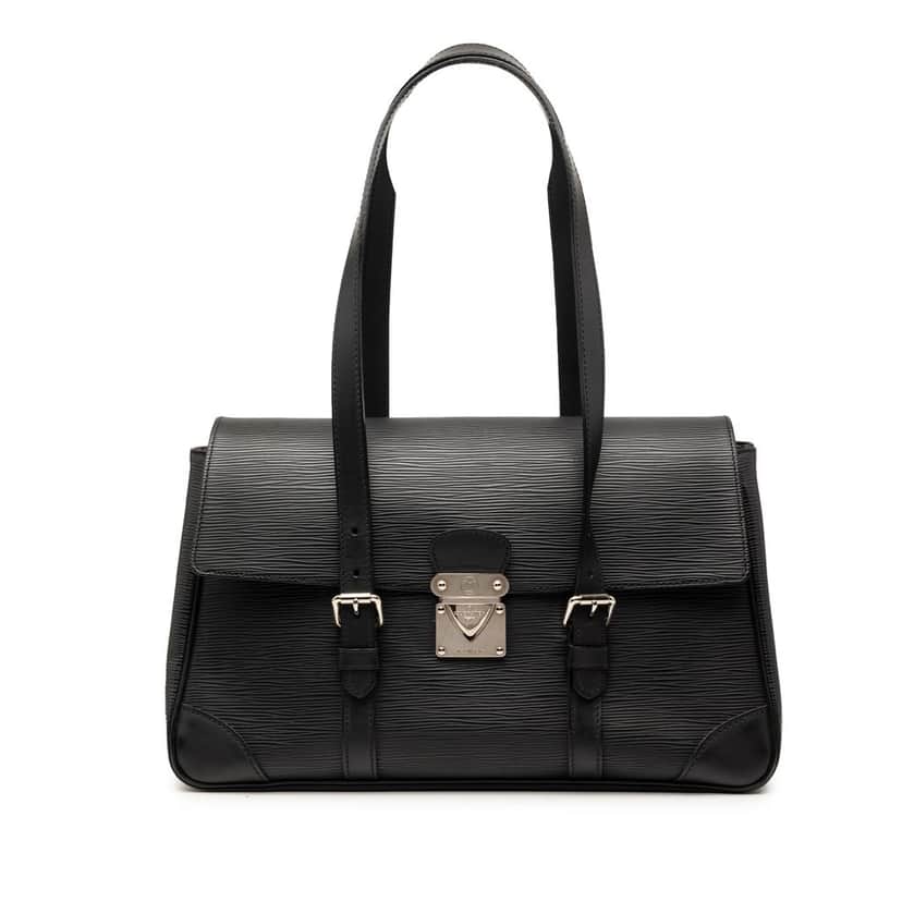 Louis Vuitton Epi Segur MM Black Leather Very good condition - Front View