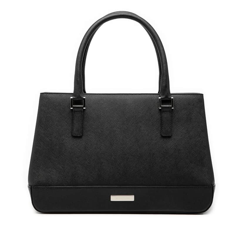 Burberry Leather Tote Black Leather Very good condition - Front View