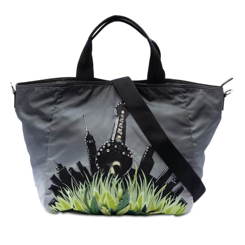 Prada Tessuto City and Jungle Print Tote Other Very good condition - Front View