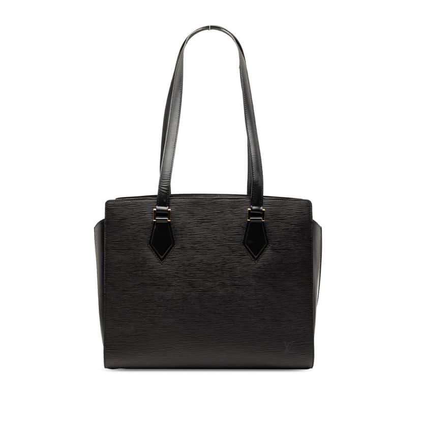 Louis Vuitton Epi Duplex Black Leather Very good condition - Front View