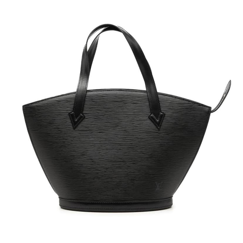 Louis Vuitton Epi Saint Jacques PM Short Strap Black Leather Very good condition - Front View