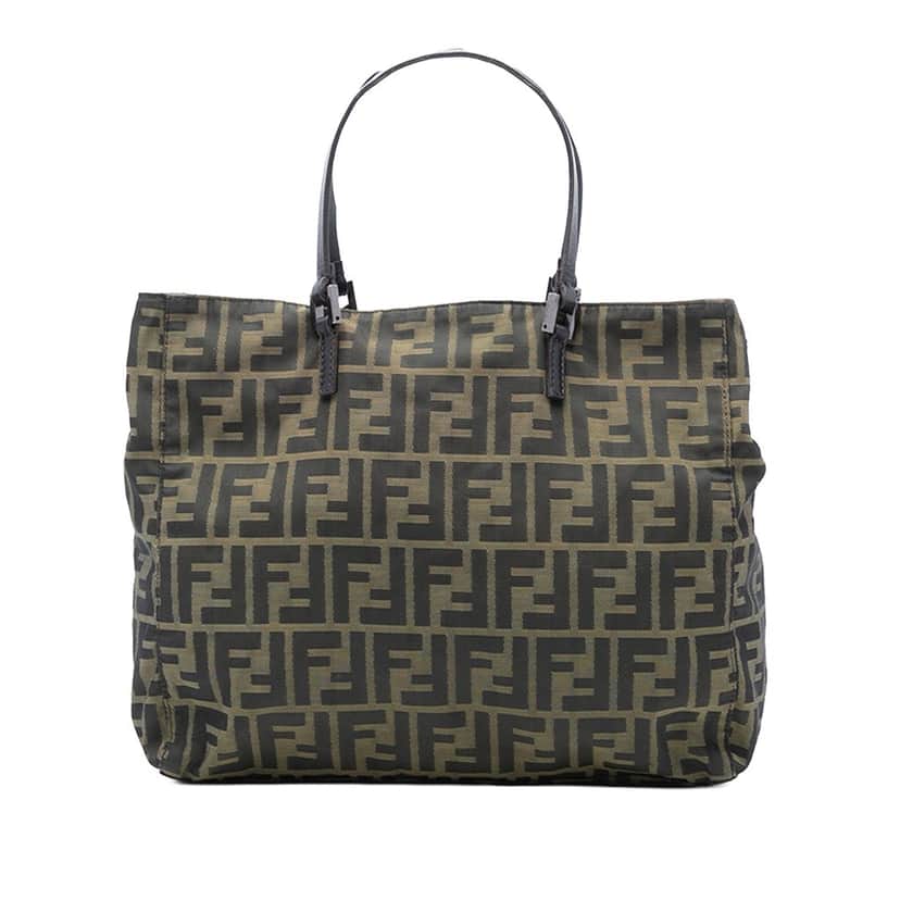 Fendi Zucca Canvas Tote Brown Very good condition - Front View