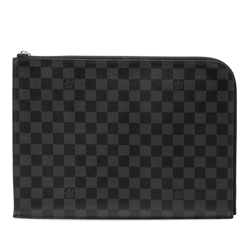 Louis Vuitton Damier Graphite Pochette Jour GM Black Very good condition - Front View