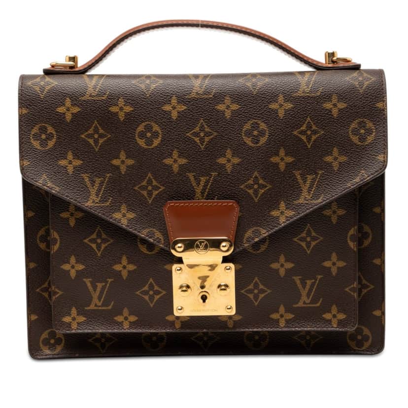 Louis Vuitton Monogram Monceau 28 Brown Very good condition - Front View