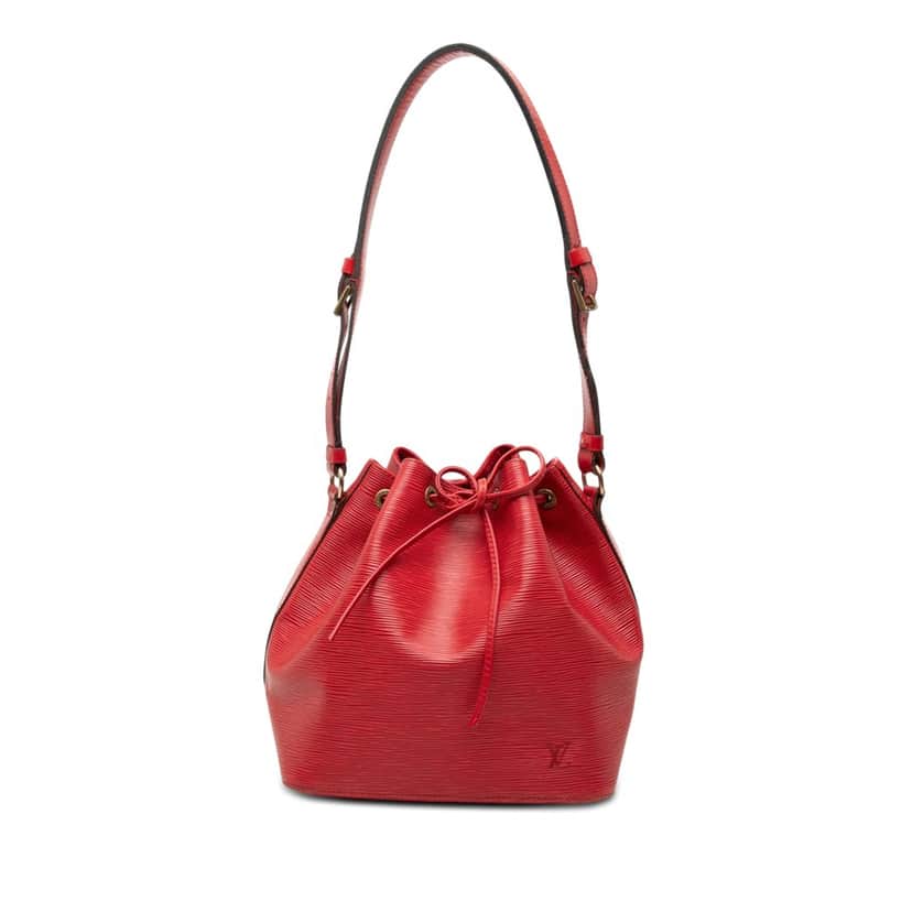 Louis Vuitton Epi Petit Noe Red Leather Very good condition - Front View