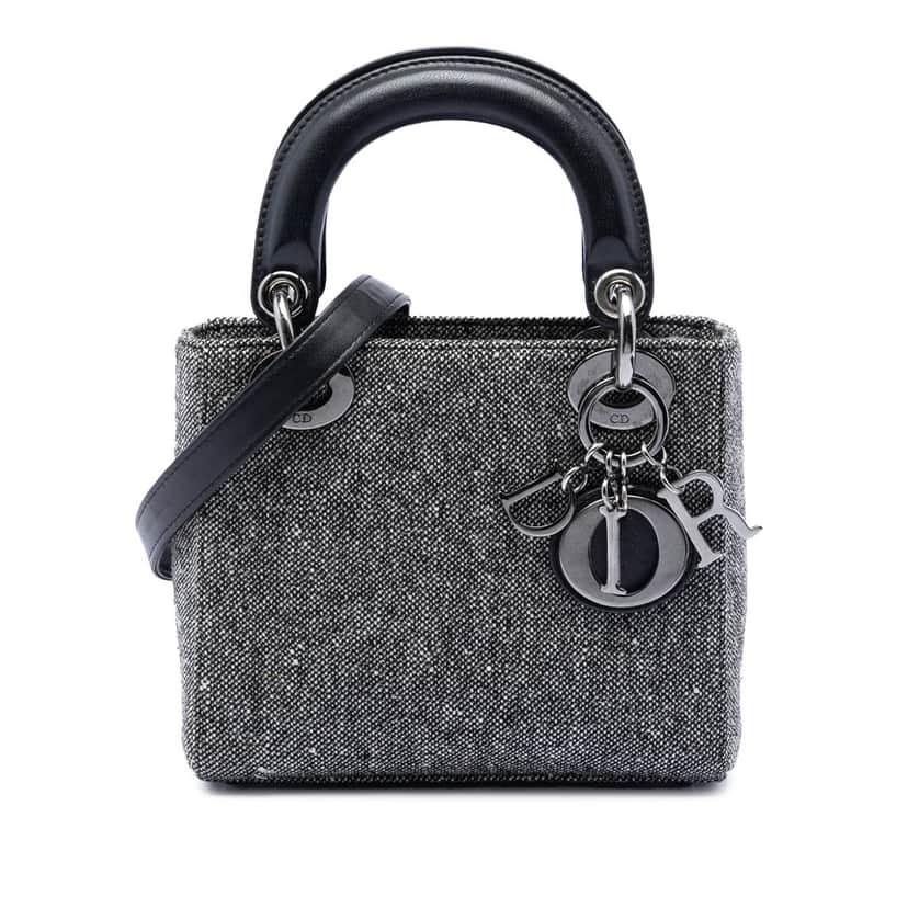 Dior Mini Tweed Lady Dior Other Very good condition - Front View