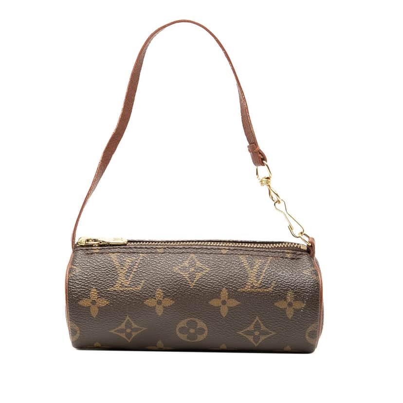 Louis Vuitton Monogram Papillon Pochette Brown Very good condition - Front View
