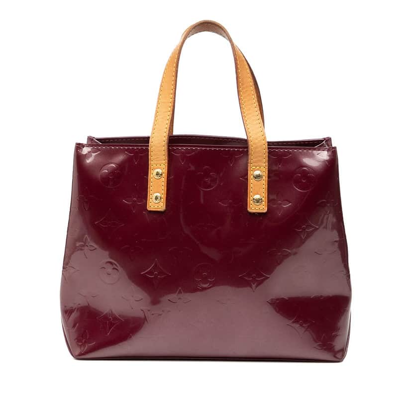 Louis Vuitton Monogram Vernis Reade PM Purple Leather Very good condition - Front View