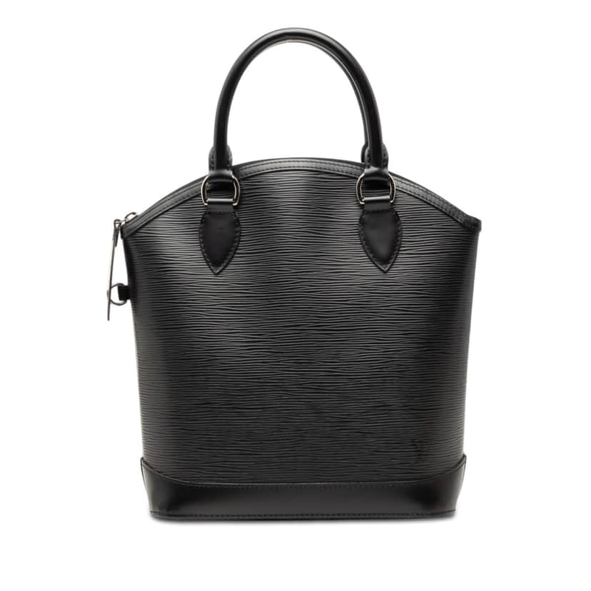 Louis Vuitton Epi Lockit Vertical Black Leather Very good condition - Front View