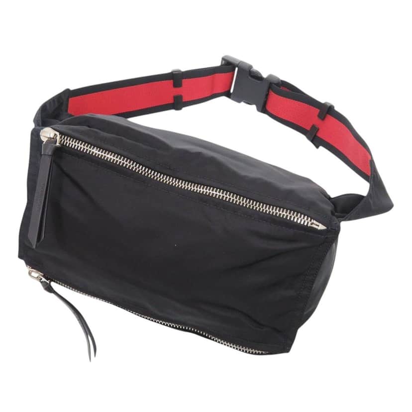 Givenchy Nylon Pandora Bumbag Black Very good condition - Front View