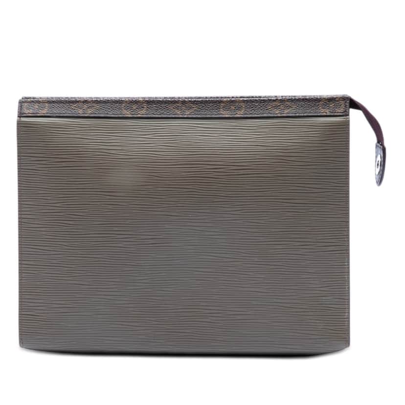 Louis Vuitton Epi Pochette Voyage MM Brown Leather Very good condition - Front View
