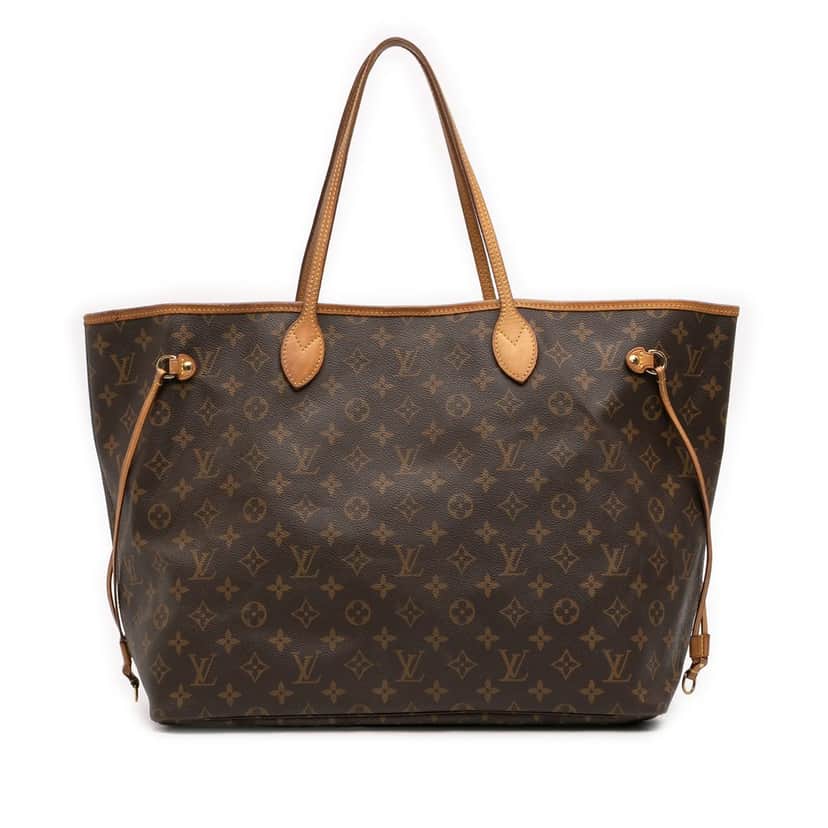 Louis Vuitton Monogram Neverfull GM Brown Very good condition - Front View
