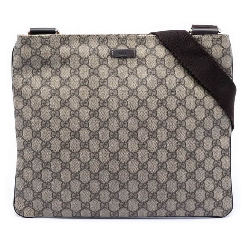 Gucci GG Supreme Crossbody Beige Very good condition - Front View