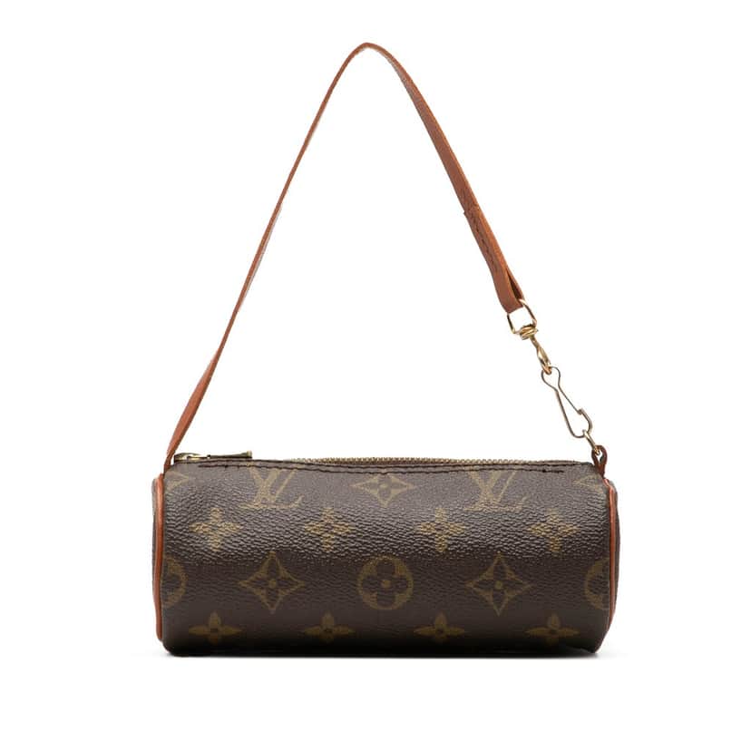 Louis Vuitton Monogram Papillon Pochette Brown Very good condition - Front View