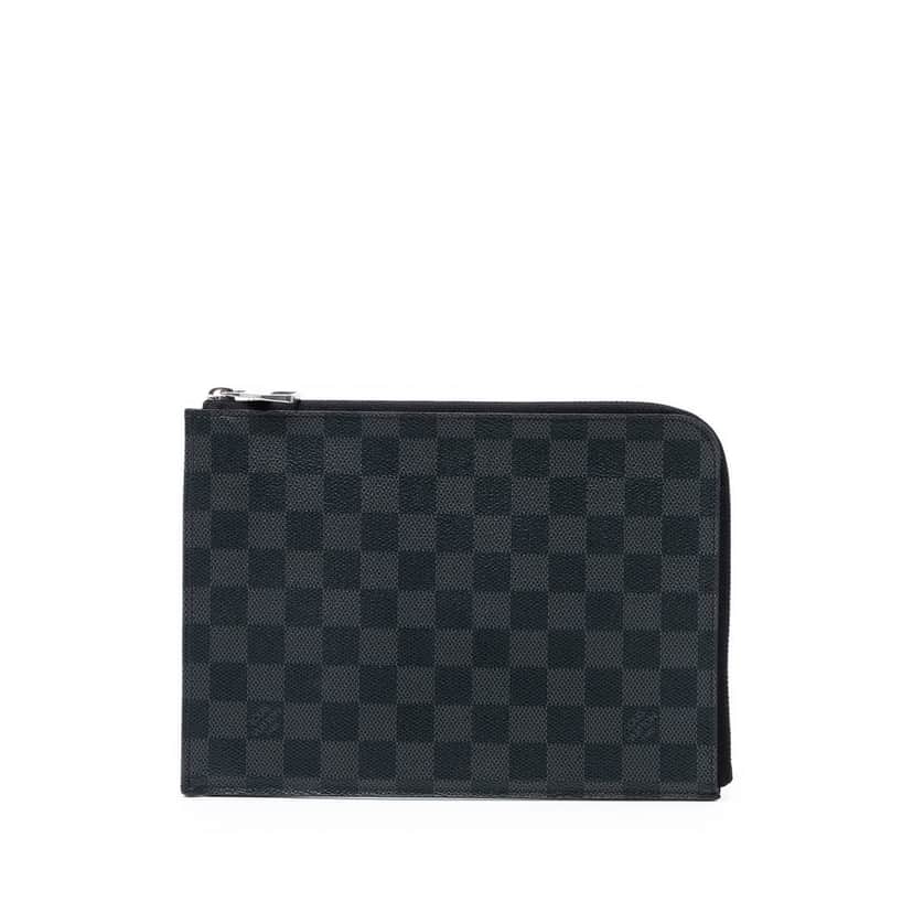 Louis Vuitton Damier Graphite Pochette Jour PM Black Very good condition - Front View