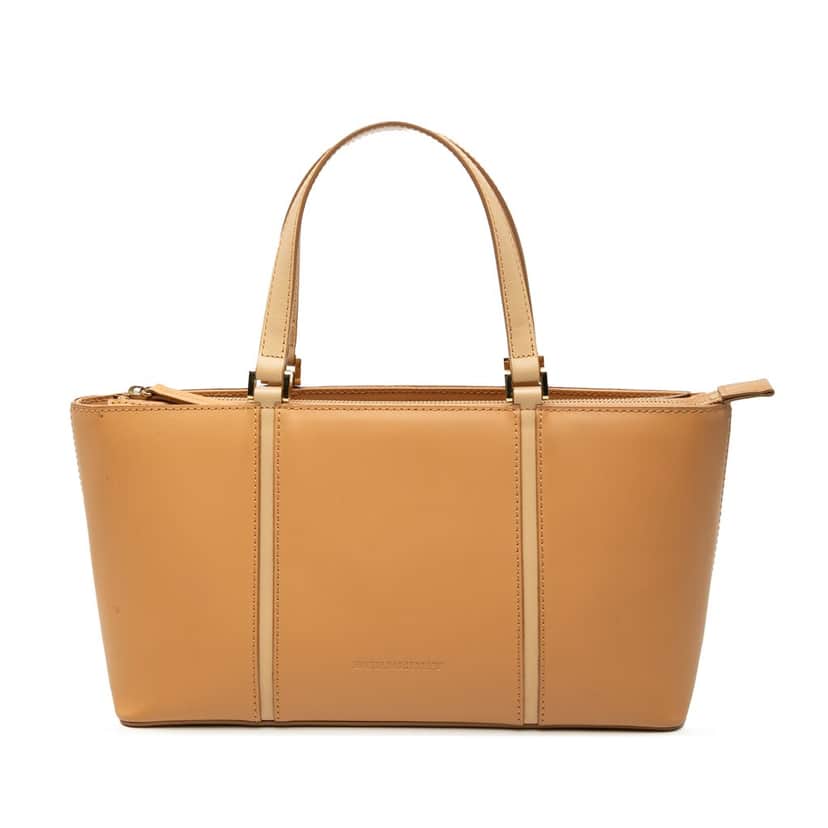 Burberry Leather Tote Brown Leather Very good condition - Front View